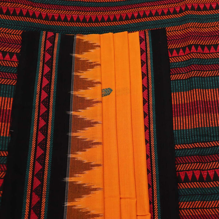 Handloom Cotton Dongaria Saree Handloom Saree_Cotton Priyadarshini Handloom