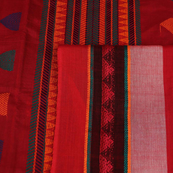 Handloom Cotton Dongaria Saree Handloom Saree_Cotton Priyadarshini Handloom