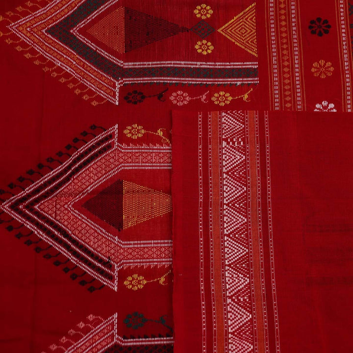 Handloom Dolabedi Cotton Ikat Saree Handloom Saree_Cotton Priyadarshini Handloom