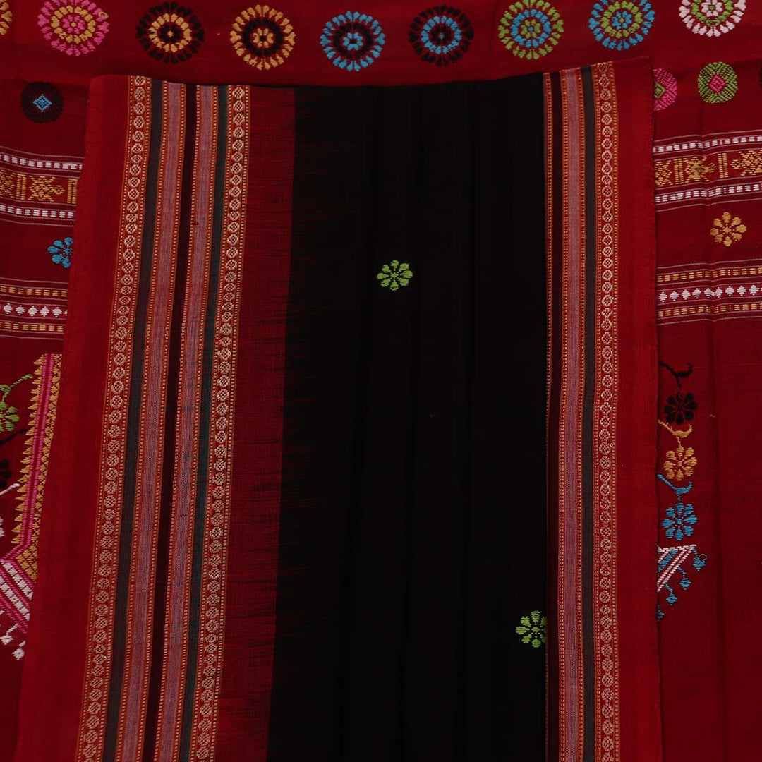 Handloom Dolabedi Cotton Ikat Saree Handloom Saree_Cotton Priyadarshini Handloom