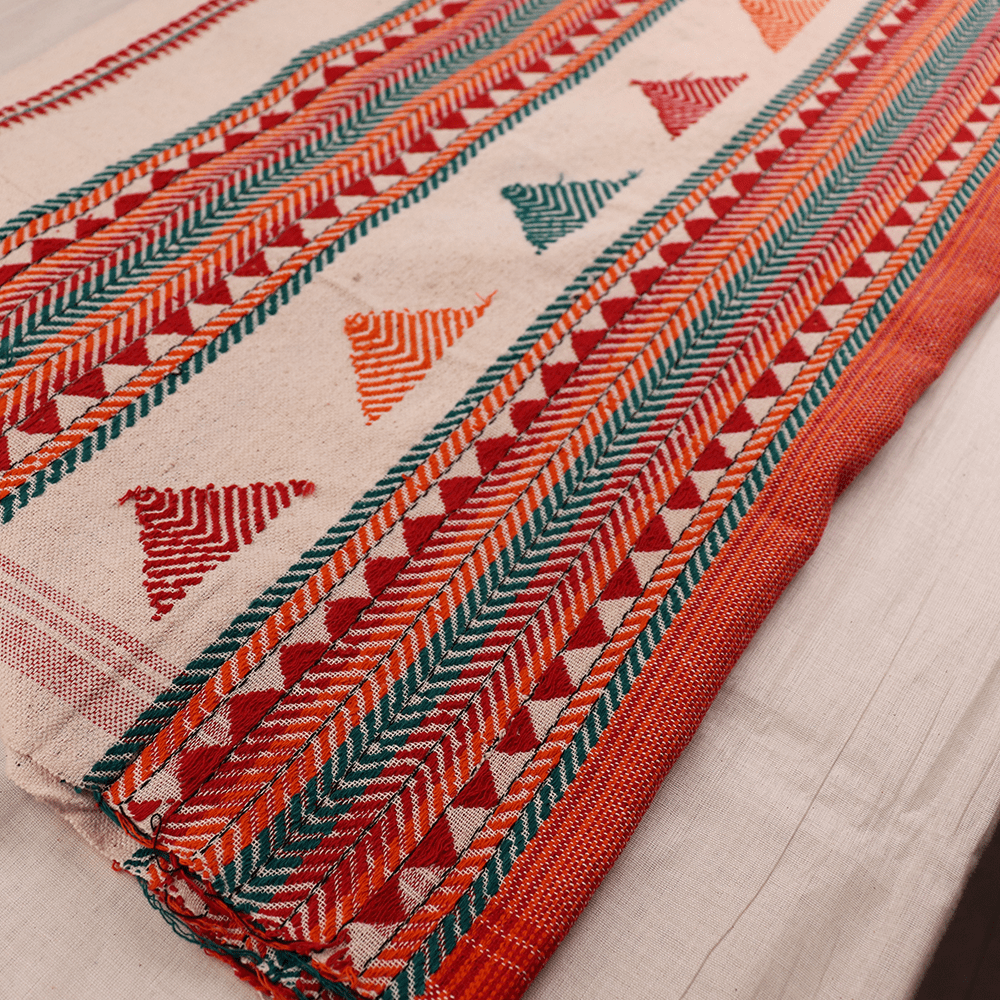 Handloom Dongria Cotton Dupatta Dupatta Priyadarshini Handloom
