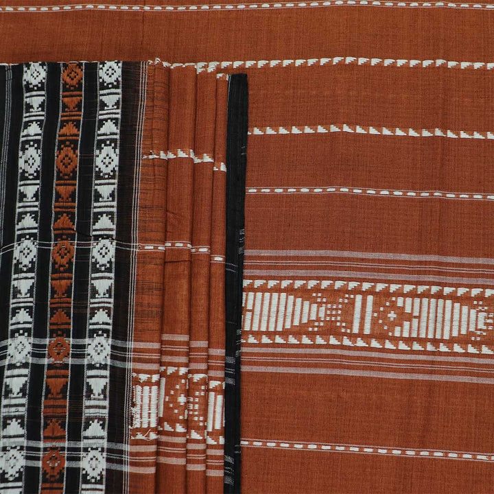 Handloom Habaspuri Cotton Ikkat Saree Handloom Saree_Cotton Priyadarshini Handloom