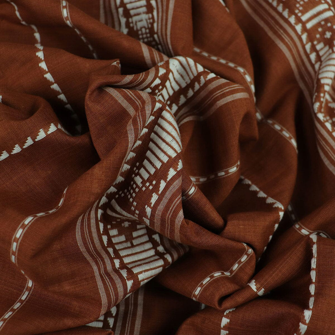 Handloom Habaspuri Cotton Ikkat Saree Handloom Saree_Cotton Priyadarshini Handloom