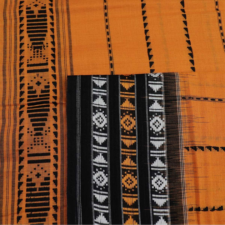 Handloom Habaspuri Cotton Ikkat Saree Handloom Saree_Cotton Priyadarshini Handloom