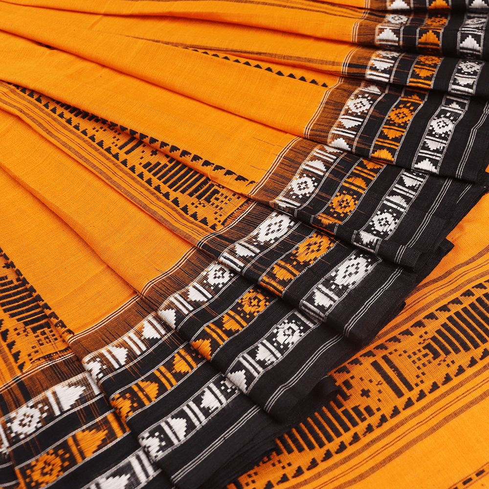 Handloom Habaspuri Cotton Ikkat Saree Handloom Saree_Cotton Priyadarshini Handloom