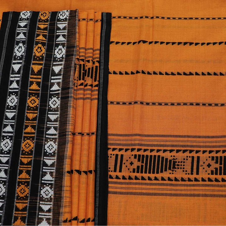 Handloom Habaspuri Cotton Ikkat Saree Handloom Saree_Cotton Priyadarshini Handloom