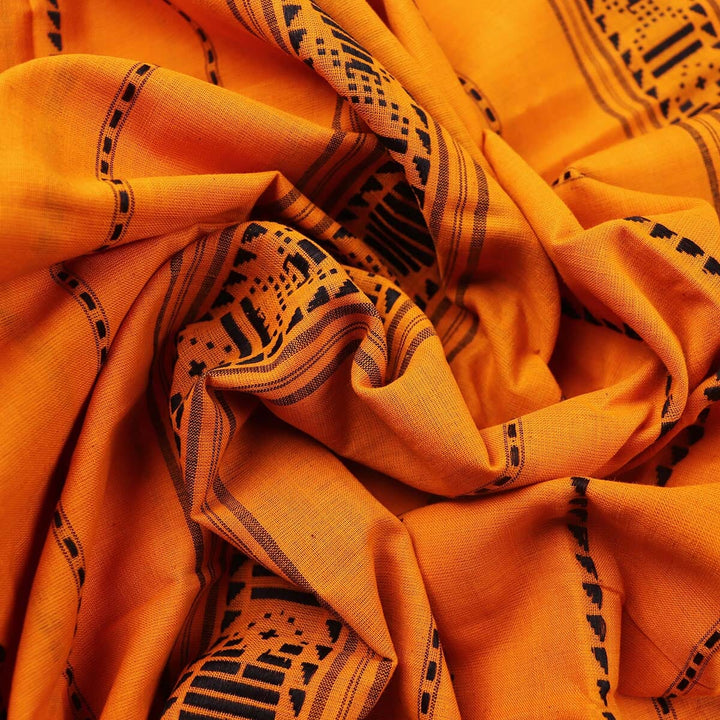 Handloom Habaspuri Cotton Ikkat Saree Handloom Saree_Cotton Priyadarshini Handloom