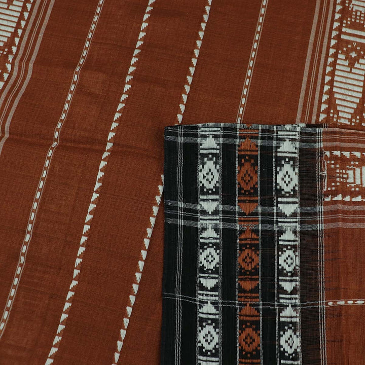 Handloom Habaspuri Cotton Ikkat Saree Handloom Saree_Cotton Priyadarshini Handloom 