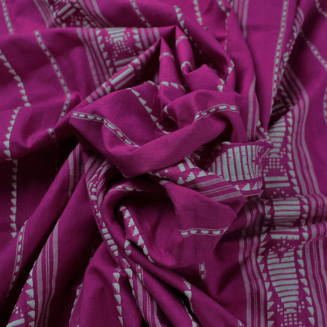 Handloom Habaspuri Cotton Ikkat Saree Handloom Saree_Cotton Priyadarshini Handloom