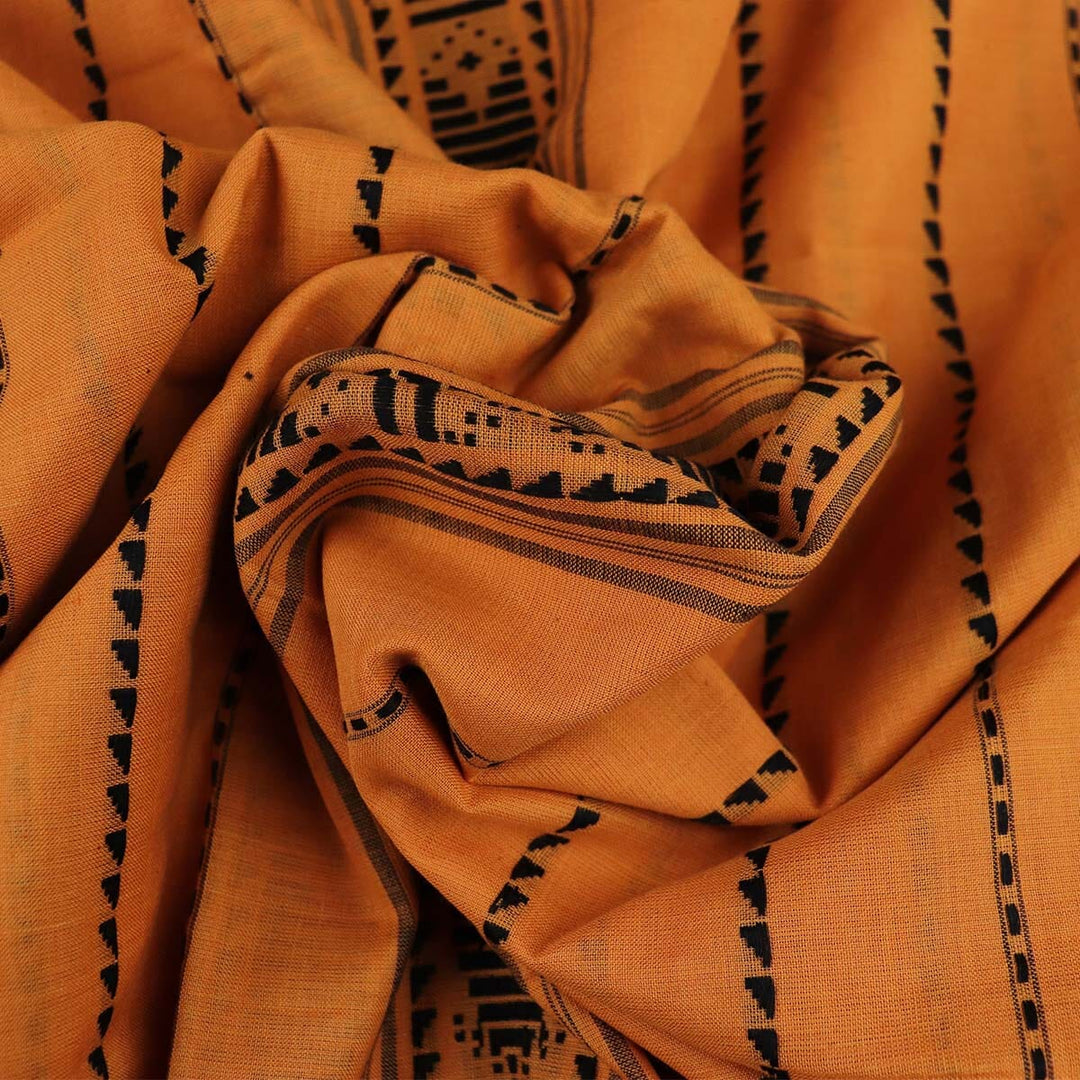 Handloom Habaspuri Cotton Ikkat Saree Handloom Saree_Cotton Priyadarshini Handloom