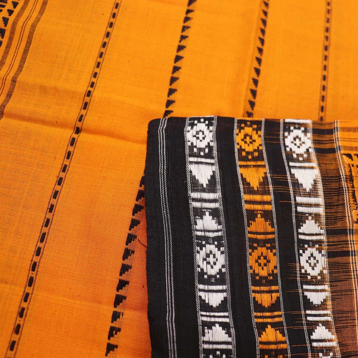 Handloom Habaspuri Cotton Ikkat Saree Handloom Saree_Cotton Priyadarshini Handloom 