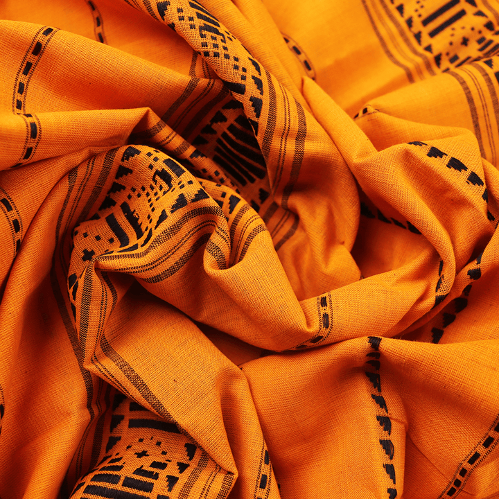 Handloom Habaspuri Cotton Ikkat Saree Handloom Saree_Cotton Priyadarshini Handloom