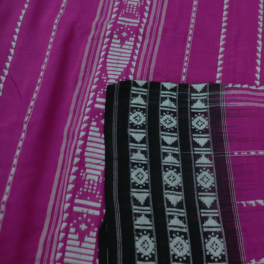 Handloom Habaspuri Cotton Ikkat Saree Handloom Saree_Cotton Priyadarshini Handloom 