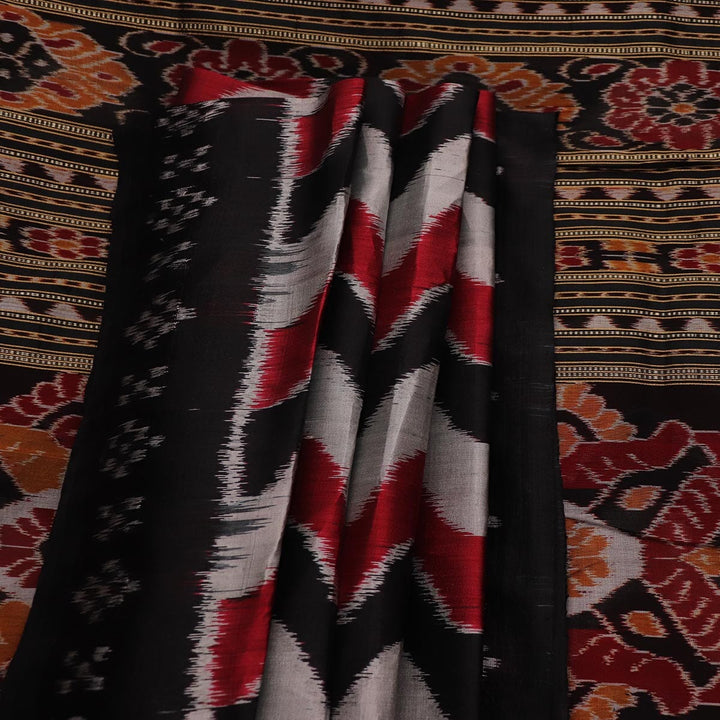 Handloom Khandua Silk Ikat Saree Handloom Saree_Khandua Silk Priyadarshini Handloom