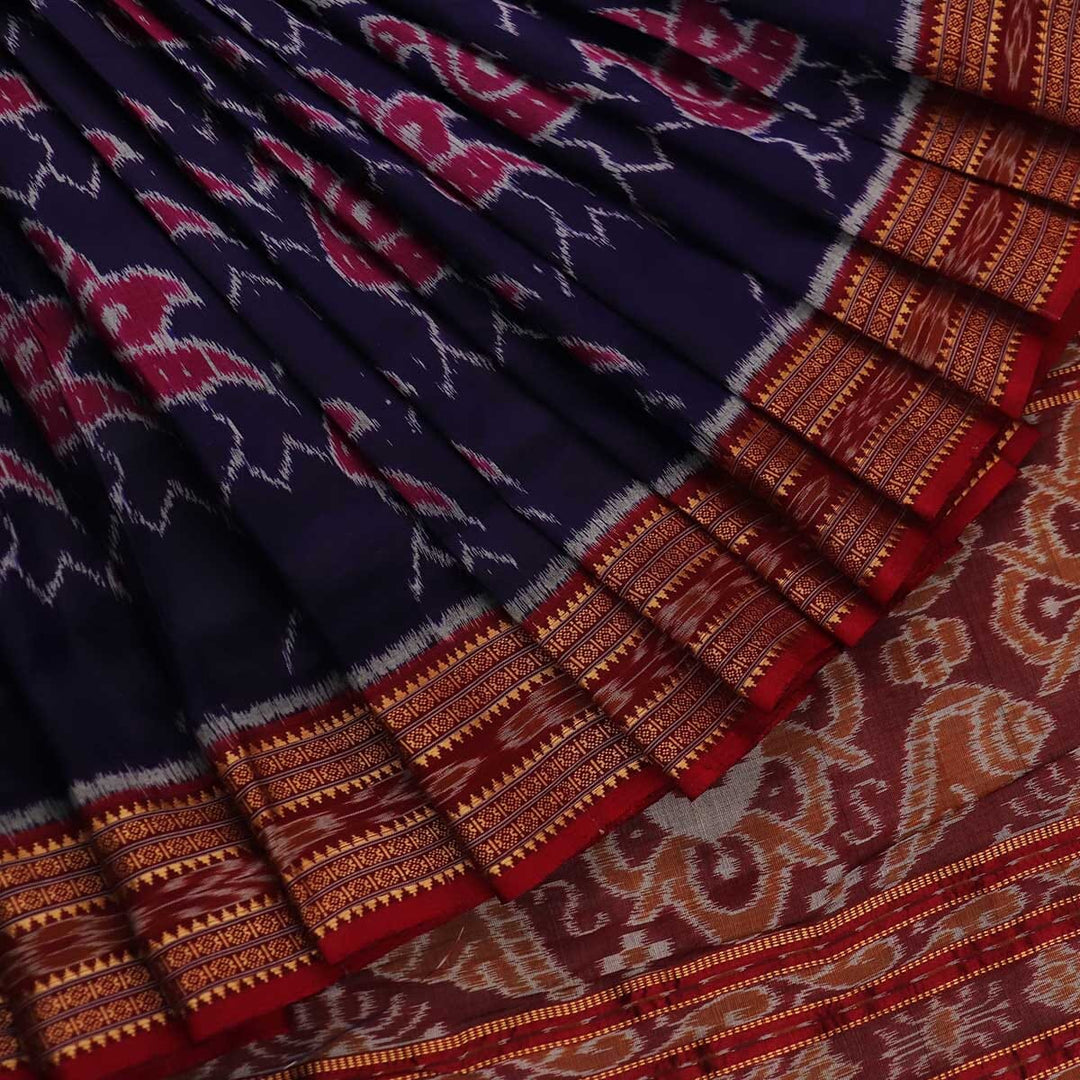 Handloom Khandua Silk Ikat Saree Handloom Saree_Khandua Silk Priyadarshini Handloom