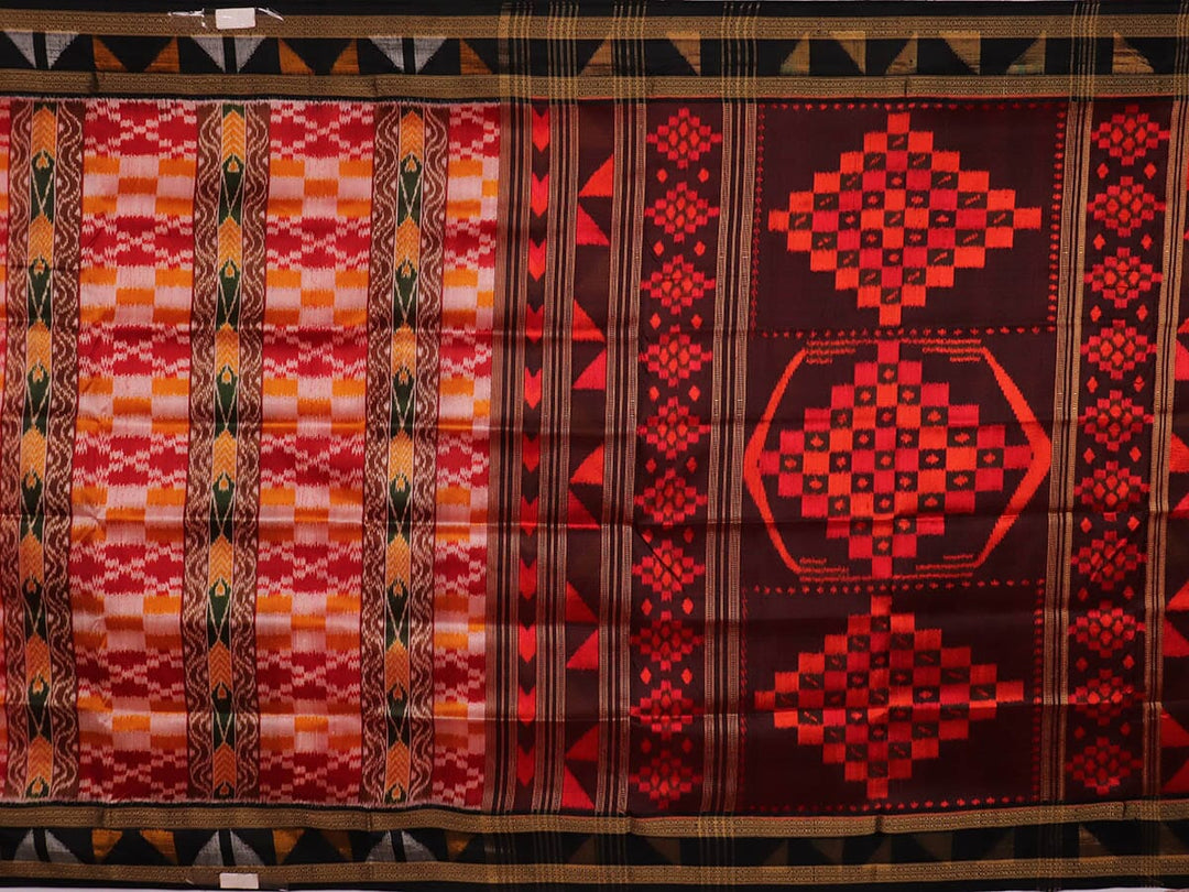 Handloom Khandua Silk Ikat Saree Handloom Saree_Khandua Silk Priyadarshini Handloom