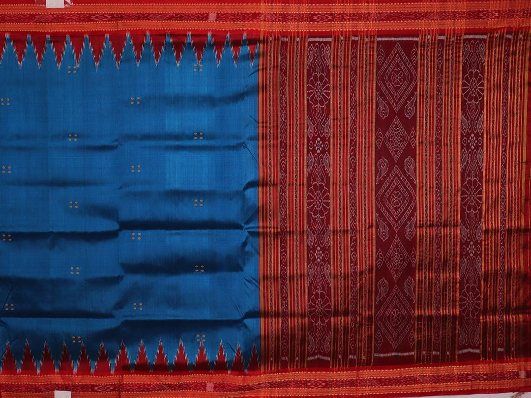 Handloom Khandua Silk Ikat Saree Handloom Saree_Khandua Silk Priyadarshini Handloom