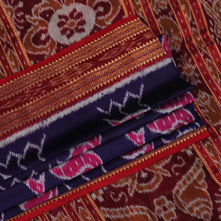 Handloom Khandua Silk Ikat Saree Handloom Saree_Khandua Silk Priyadarshini Handloom