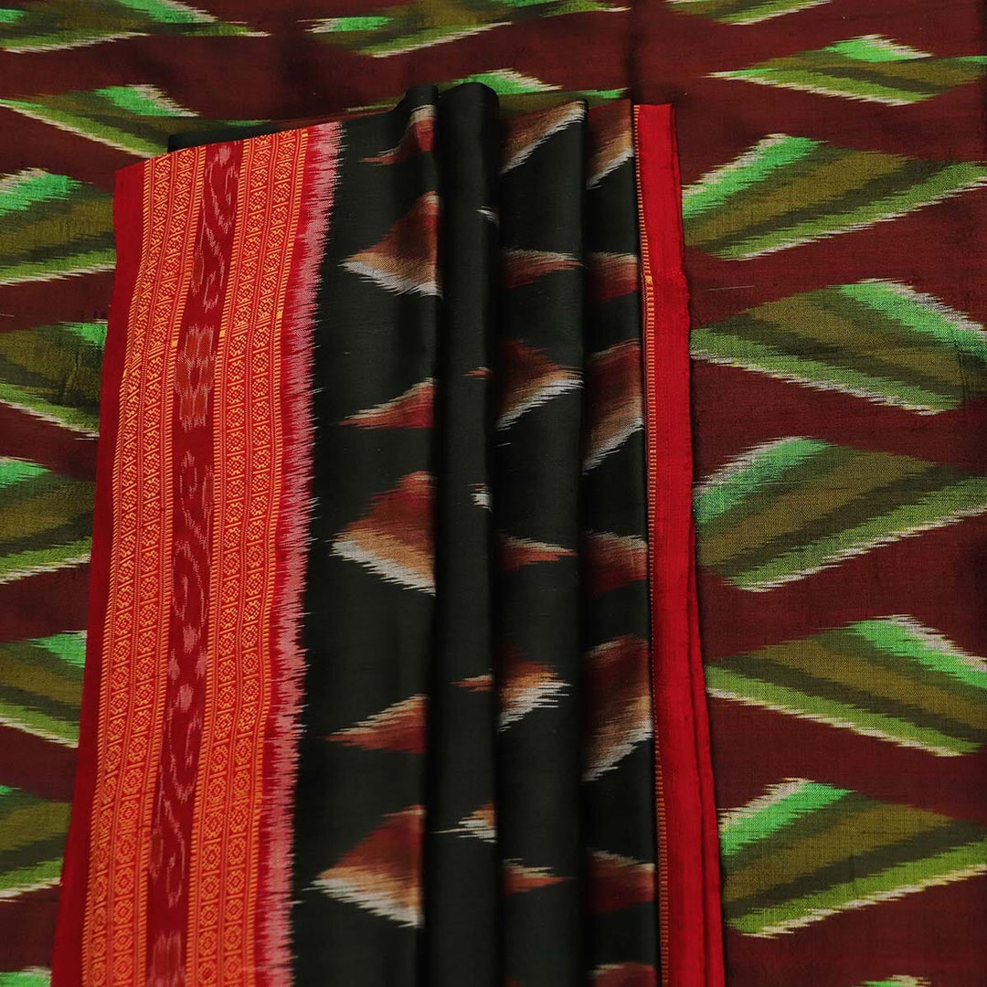 Handloom Khandua Silk Ikat Saree Handloom Saree_Khandua Silk Priyadarshini Handloom