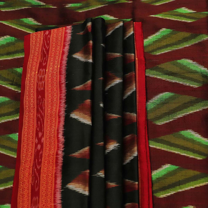 Handloom Khandua Silk Ikat Saree Handloom Saree_Khandua Silk Priyadarshini Handloom
