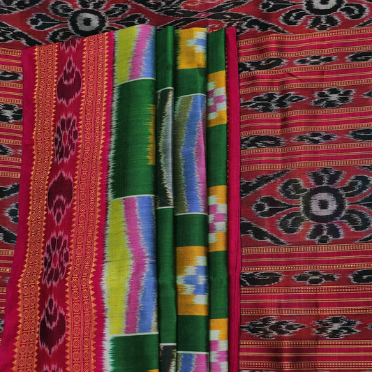 Handloom Khandua Silk Ikat Saree Handloom Saree_Khandua Silk Priyadarshini Handloom