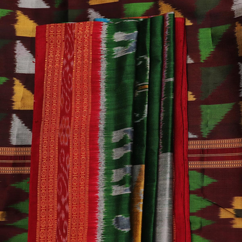 Khandua weave detail