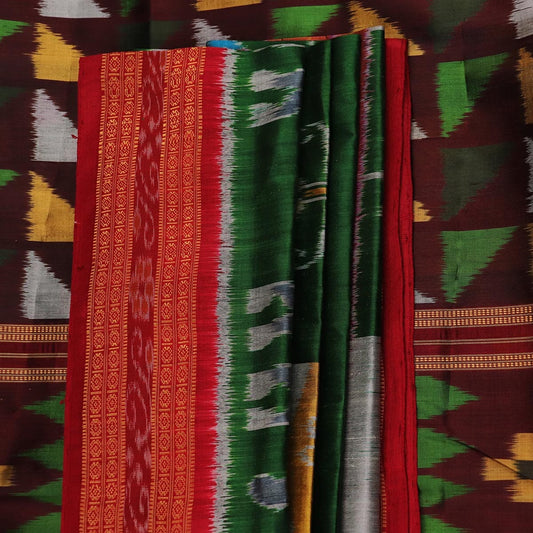 Handloom Khandua Silk Ikat Saree Handloom Saree_Khandua Silk Priyadarshini Handloom