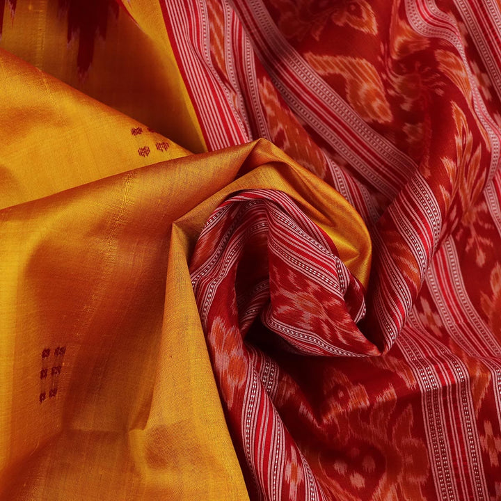 Handloom Khandua Silk Ikat Saree Handloom Saree_Khandua Silk Priyadarshini Handloom