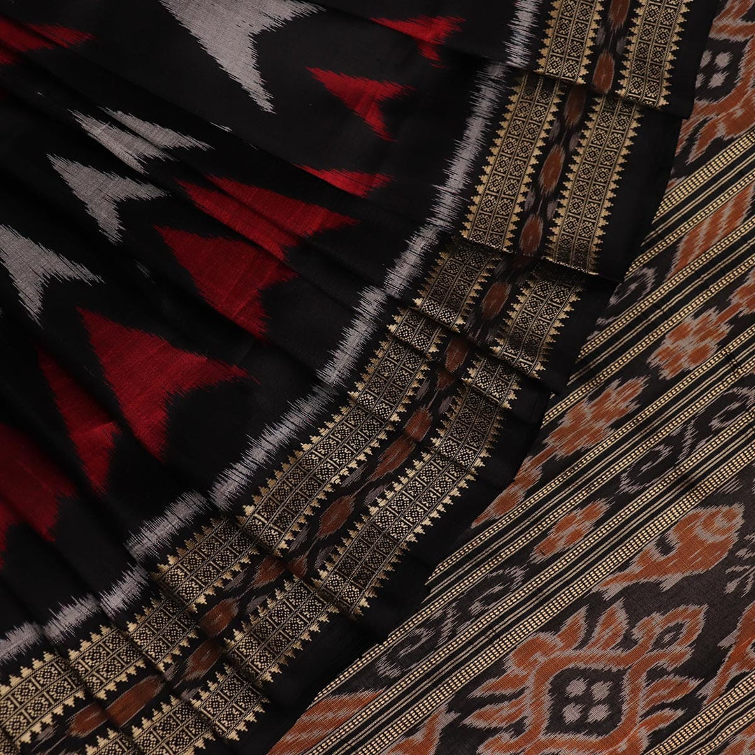 Handloom Khandua Silk Ikat Saree Handloom Saree_Khandua Silk Priyadarshini Handloom