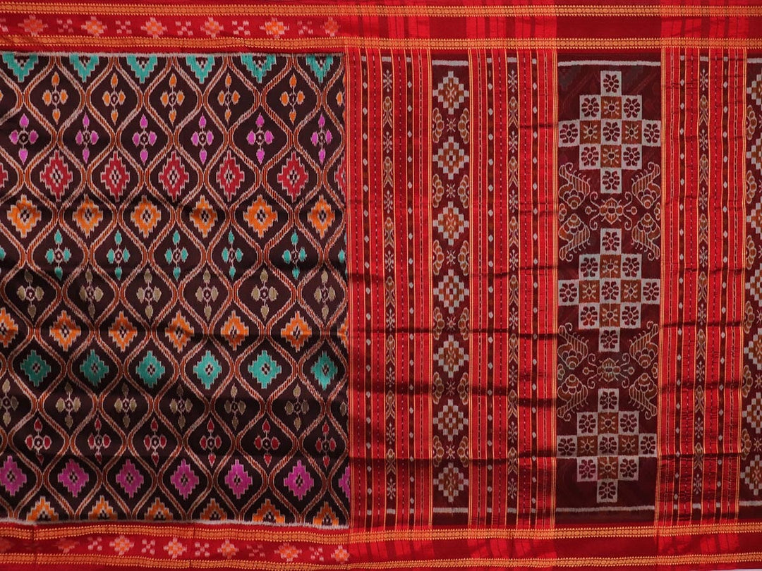Handloom Khandua Silk Ikat Saree Handloom Saree_Khandua Silk Priyadarshini Handloom