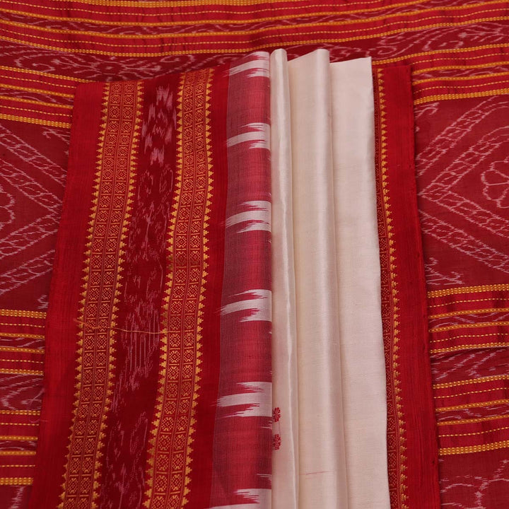 Handloom Khandua Silk Ikat Saree Handloom Saree_Khandua Silk Priyadarshini Handloom