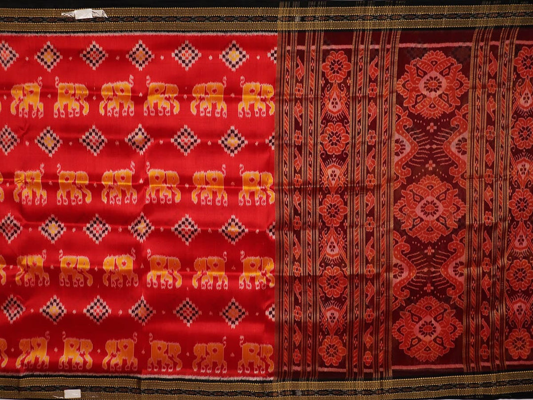 Handloom Khandua Silk Ikat Saree Handloom Saree_Khandua Silk Priyadarshini Handloom