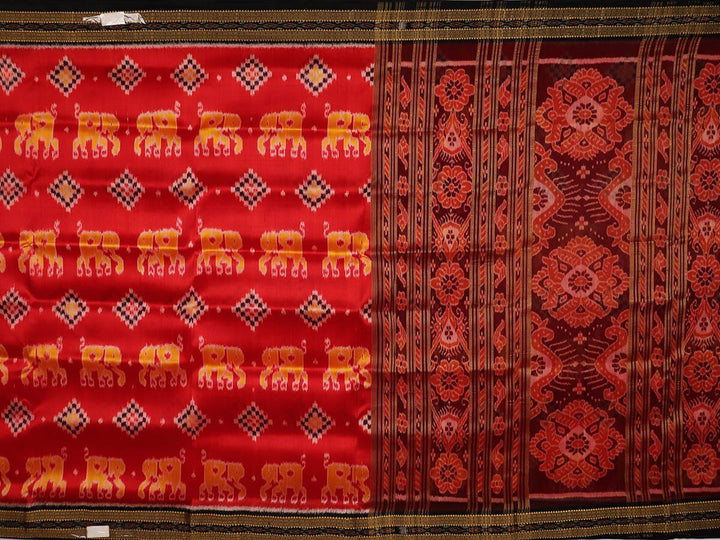 Handloom Khandua Silk Ikat Saree Handloom Saree_Khandua Silk Priyadarshini Handloom