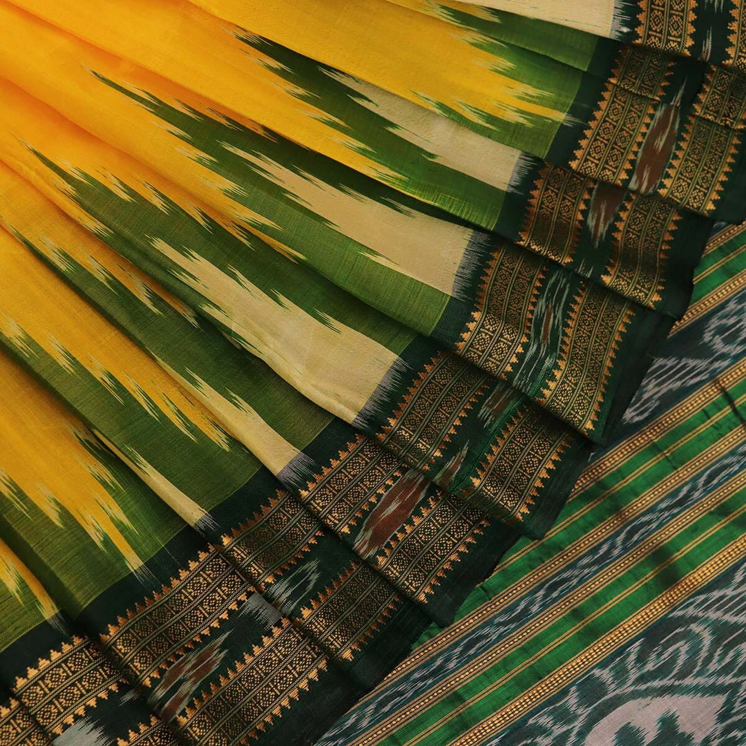 Handloom Khandua Silk Ikat Saree Handloom Saree_Khandua Silk Priyadarshini Handloom