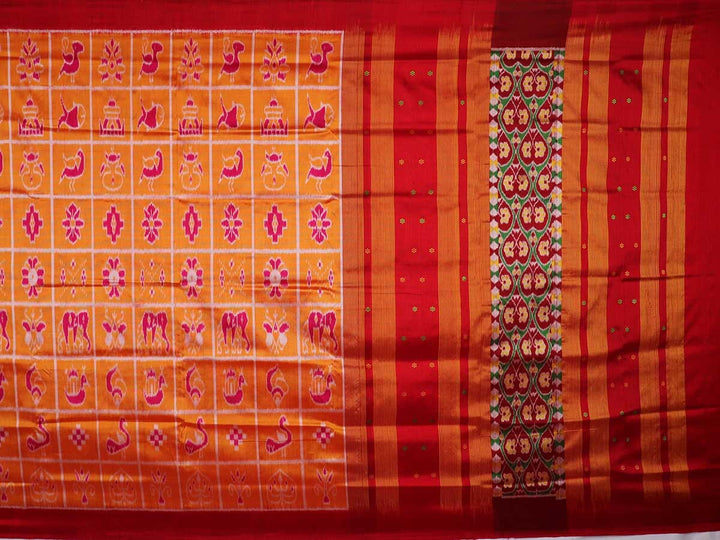 Handloom Khandua Silk Ikat Saree Handloom Saree_Khandua Silk Priyadarshini Handloom