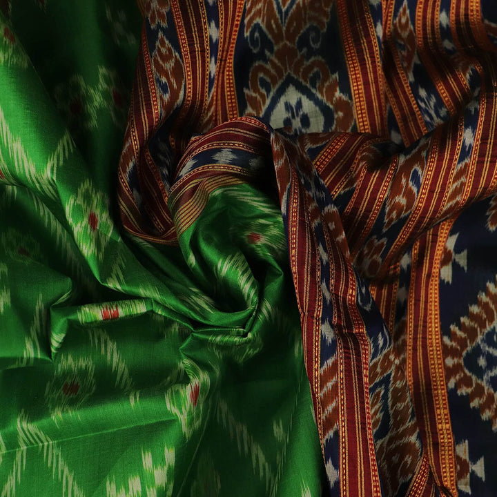 Handloom Khandua Silk Ikat Saree Handloom Saree_Khandua Silk Priyadarshini Handloom
