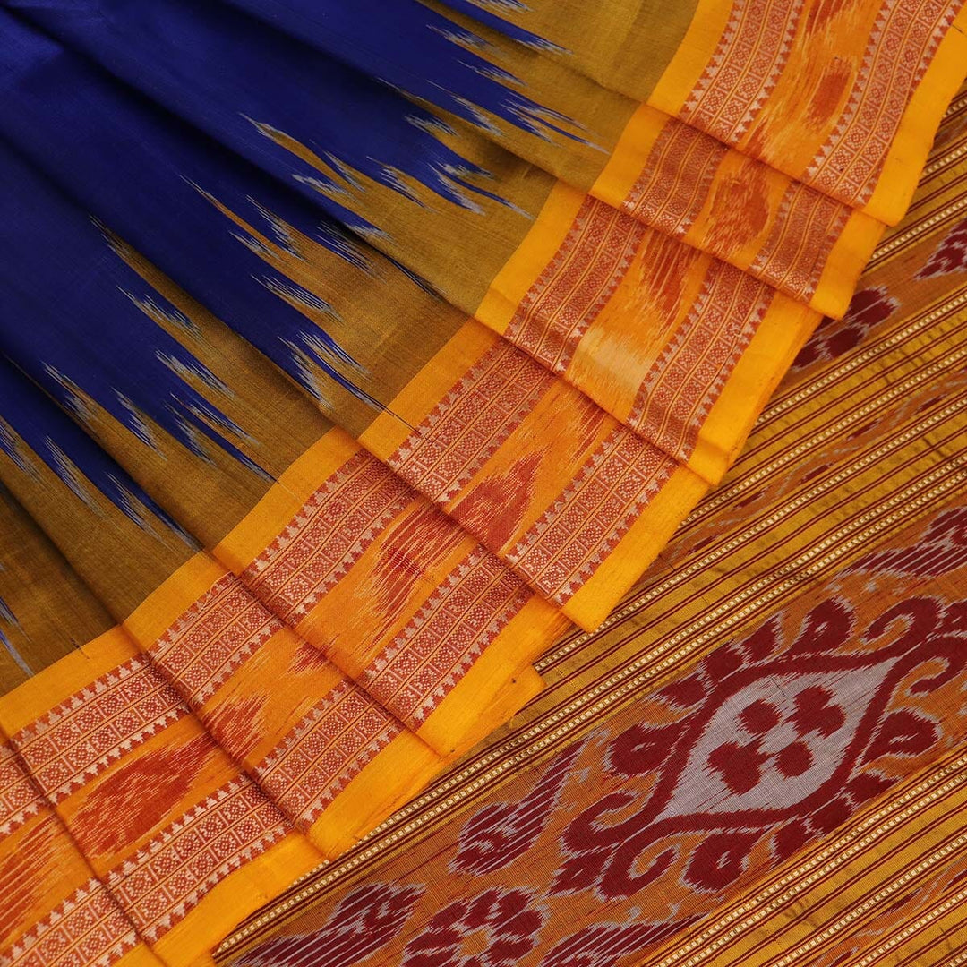 Handloom Khandua Silk Ikat Saree Handloom Saree_Khandua Silk Priyadarshini Handloom