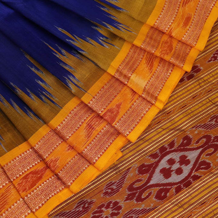 Handloom Khandua Silk Ikat Saree Handloom Saree_Khandua Silk Priyadarshini Handloom