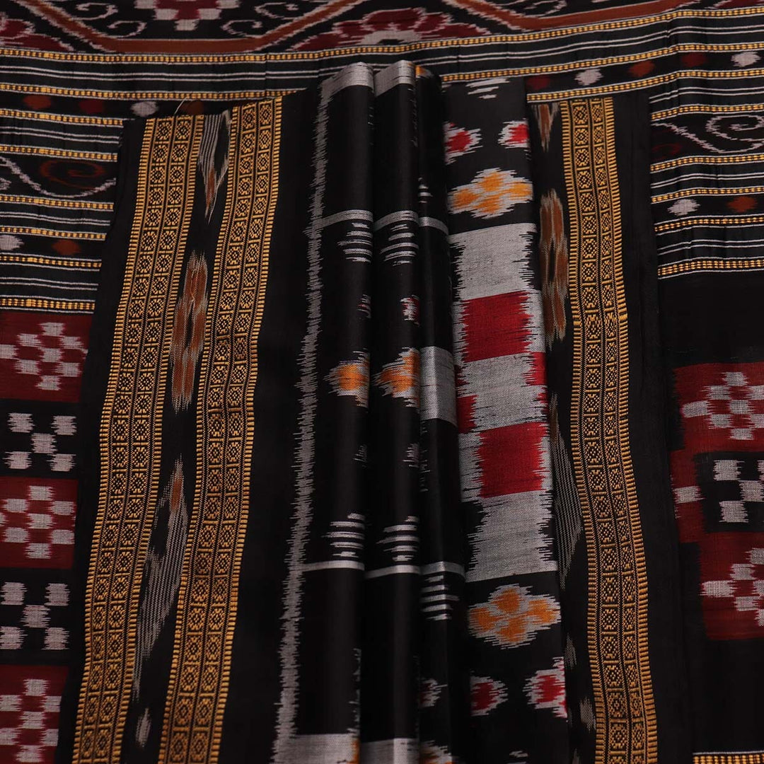 Handloom Khandua Silk Ikat Saree Handloom Saree_Khandua Silk Priyadarshini Handloom