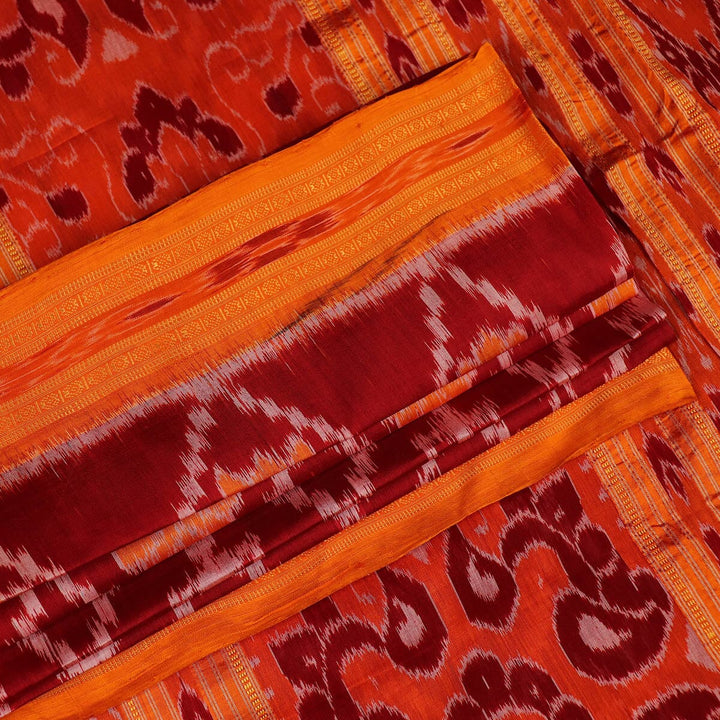 Handloom Khandua Silk Ikat Saree Handloom Saree_Khandua Silk Priyadarshini Handloom