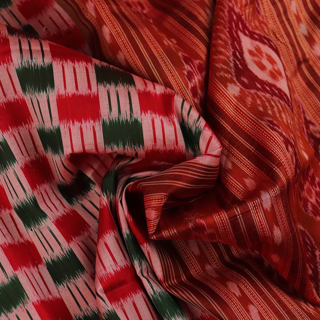 Handloom Khandua Silk Ikat Saree Handloom Saree_Khandua Silk Priyadarshini Handloom