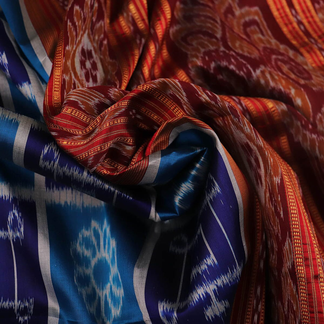 Handloom Khandua Silk Ikat Saree Handloom Saree_Khandua Silk Priyadarshini Handloom