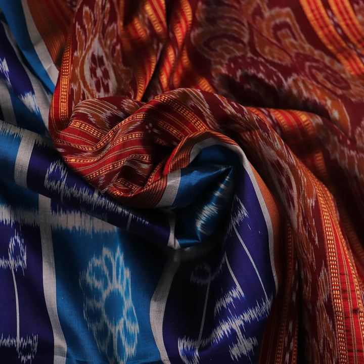 Handloom Khandua Silk Ikat Saree Handloom Saree_Khandua Silk Priyadarshini Handloom
