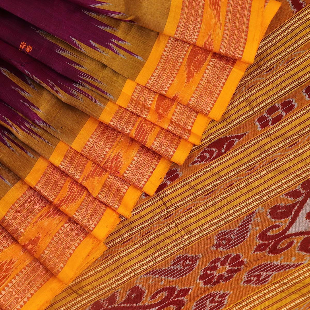 Handloom Khandua Silk Ikat Saree Handloom Saree_Khandua Silk Priyadarshini Handloom