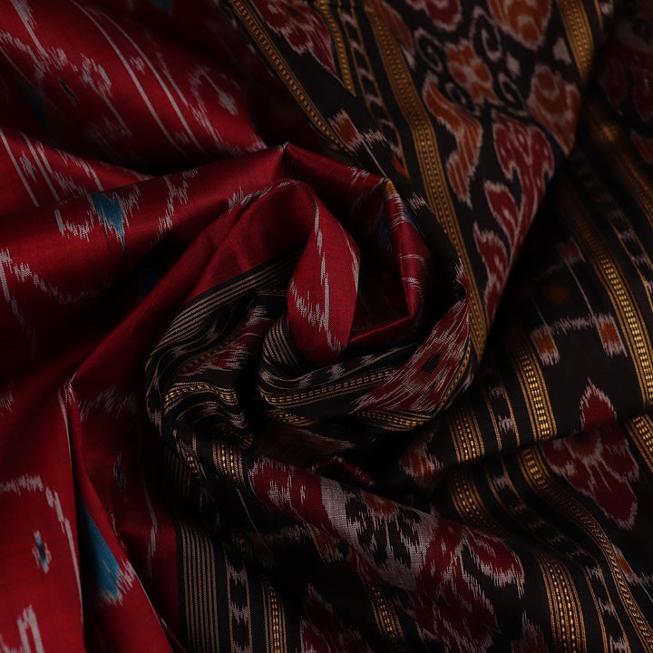 Handloom Khandua Silk Ikat Saree Handloom Saree_Khandua Silk Priyadarshini Handloom
