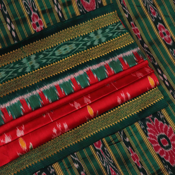Handloom Khandua Silk Ikat Saree Handloom Saree_Khandua Silk Priyadarshini Handloom