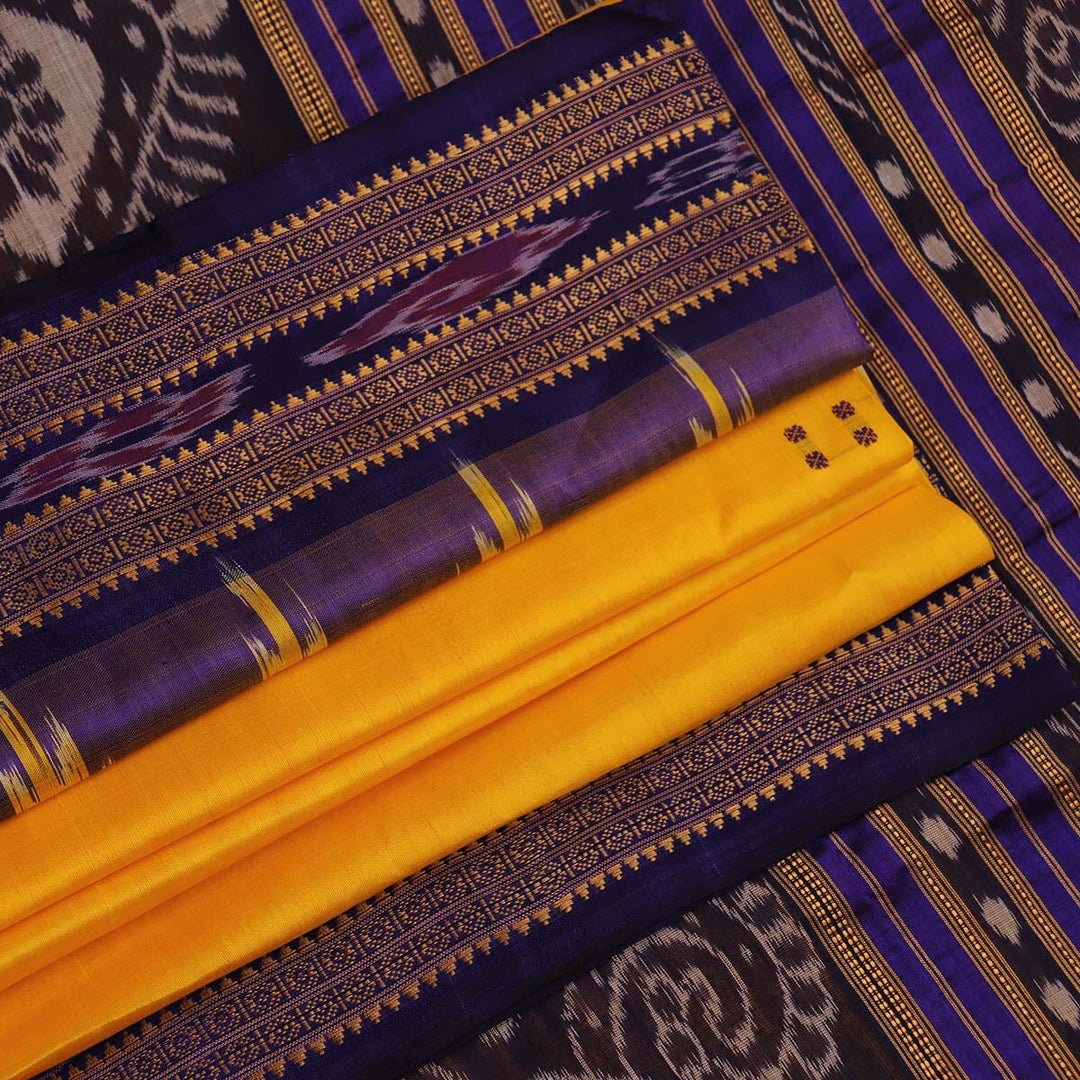Handloom Khandua Silk Ikat Saree Handloom Saree_Khandua Silk Priyadarshini Handloom