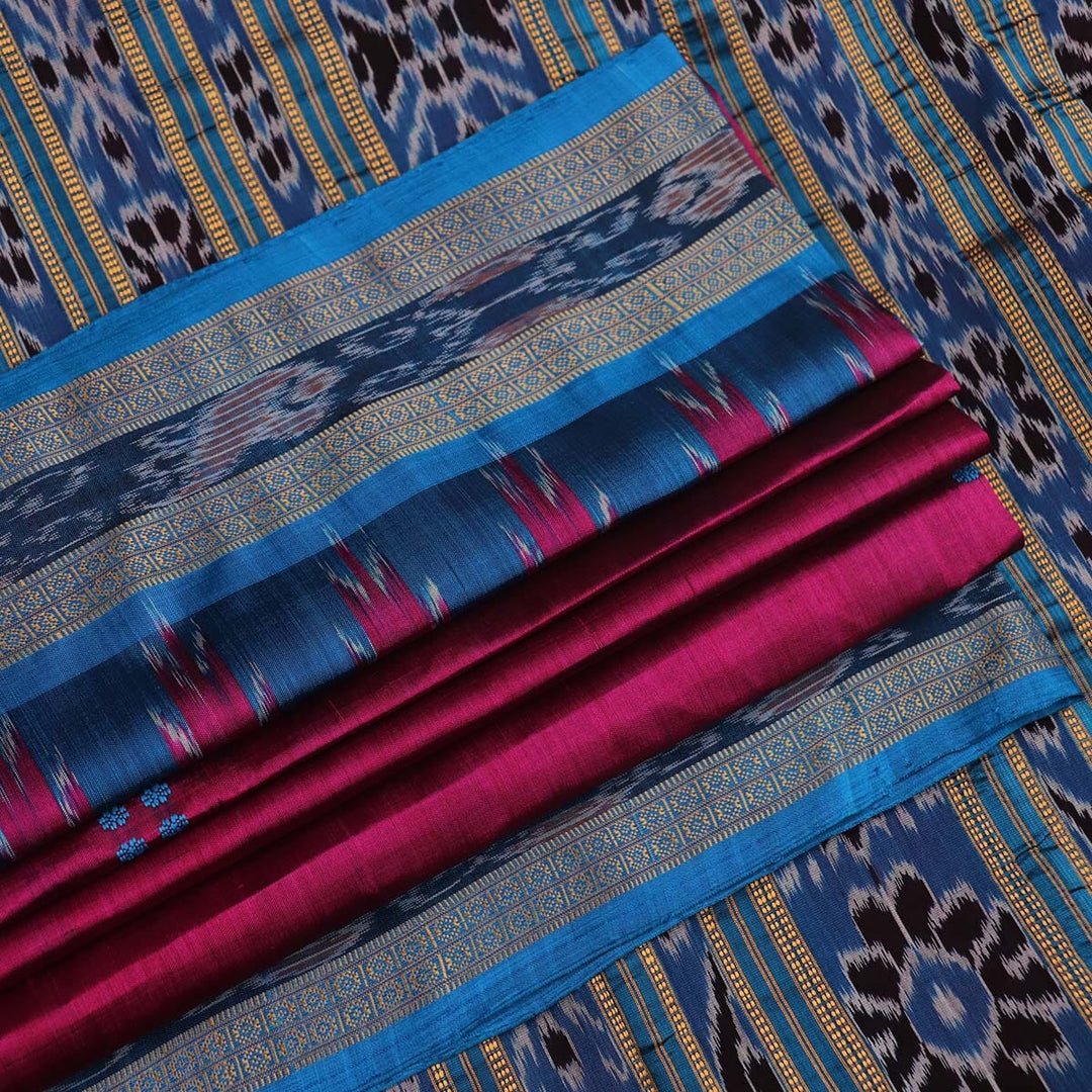 Handloom Khandua Silk Ikat Saree Handloom Saree_Khandua Silk Priyadarshini Handloom
