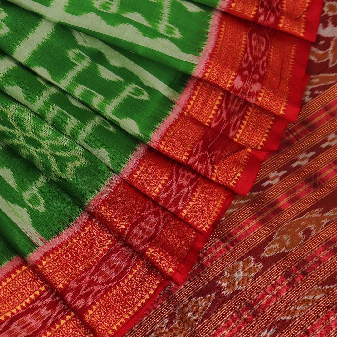 Handloom Khandua Silk Ikat Saree Handloom Saree_Khandua Silk Priyadarshini Handloom