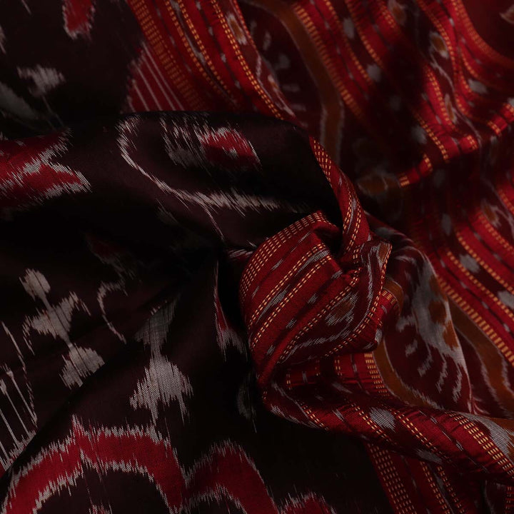 Handloom Khandua Silk Ikat Saree Handloom Saree_Khandua Silk Priyadarshini Handloom